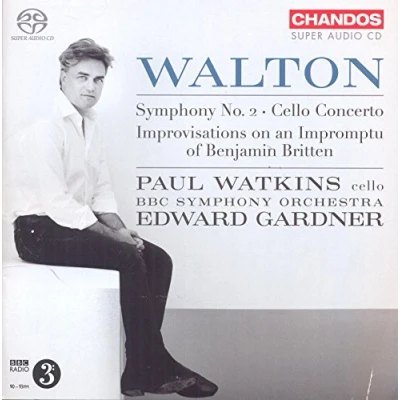 Afbeelding van Paul Watkins, BBC Symphony Orchestra, Edward Gardner Walton: Symphonie No.2 (Super Audio CD)