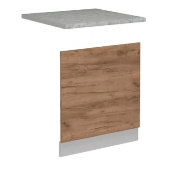 Afbeelding van Vicco Voorpaneel R Line Goldkraft eiken 60 cm AP marmer