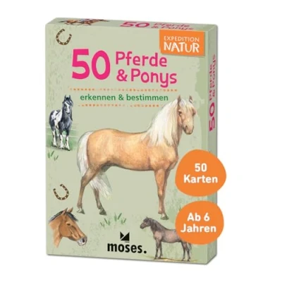 Afbeelding van Expeditie Natur 50 paarden en ponys: herkennen betimmen