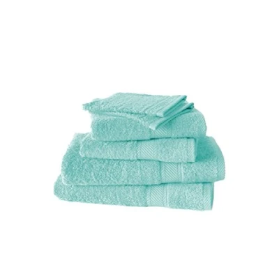 Afbeelding van De Witte Lietaer Hélène Washandjes, badhanddoeken &amp; douchelakens Plume Set van 6