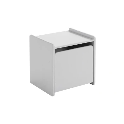 Afbeelding van Vipack Kiddy Nachtkastje Cool Grey