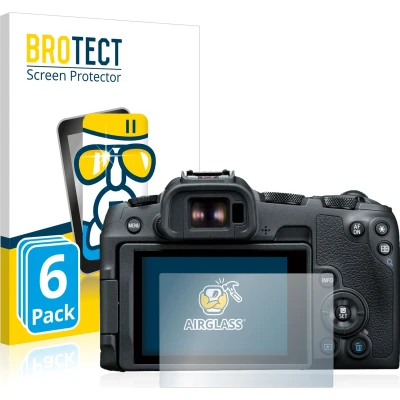 Afbeelding van BROTECT Screenprotector voor Canon EOS R8 Folie Beschermfolie Beschermglas transparant (6 Stuks)