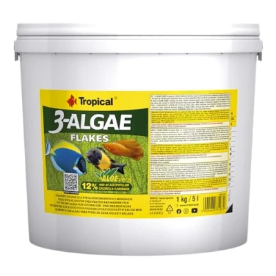 Afbeelding van TROPICAL visvoer 3 Algae Flakes 5l / 1kg