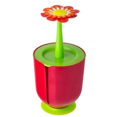 Afbeelding van VIGAR Flower Power toiletpapier houder van polypropyleen 5928