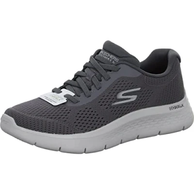 Afbeelding van Skechers Go Walk Flex heren wandelschoenen grijs Maat 42