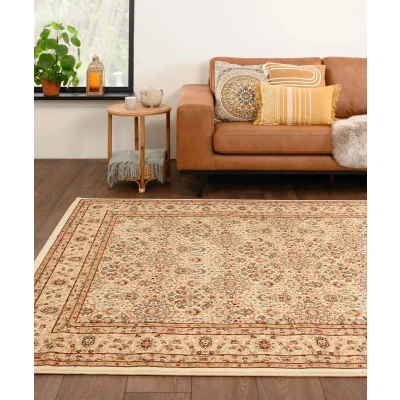 Afbeelding van Perzisch Tapijt Mirage Royal Rood/beige 120x170 Cm