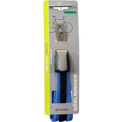 Afbeelding van Widek Snelbinders City 28 Inch Rvs/elastaan Matblauw/zwart