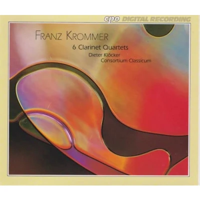 Afbeelding van 6 Clarinet Quartets (Klocker, Consortium Classicum)