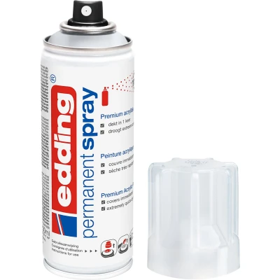 Afbeelding van Edding Permanent Spray 5200 Transparante Lak, 200 Ml, Glans Vernis