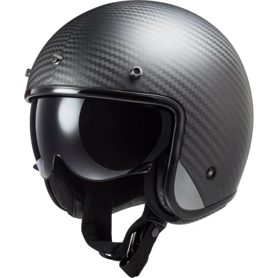 Image de LS2 OF601 Bob C Jet Casque Solid mat carbone S