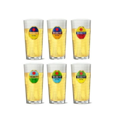 Afbeelding van Vedett Bierglazen Extra 250 ml 6 Stuks