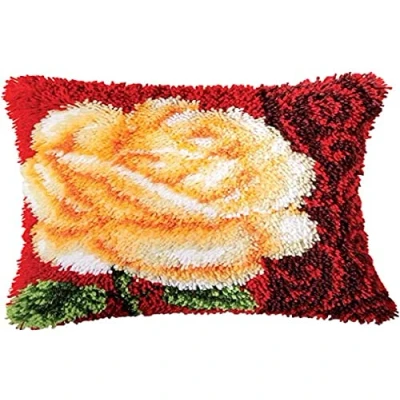 Afbeelding van Smyrna knoopkussen bloem 0014181