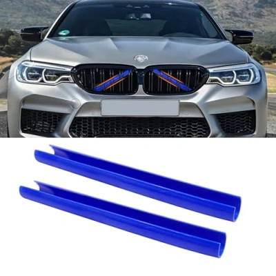 Afbeelding van TTCR II 1 paar radiatorstrips, grille inzetstukken, accessoires Blauw