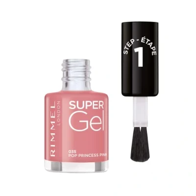 Afbeelding van Rimmel Super Gel Nagellak 035 Pop Princess Pink
