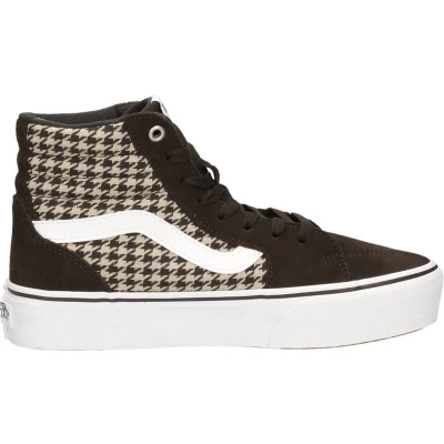 Afbeelding van Vans WM Filmore Hi Platform Sneakers Hoog Donkerbruin Maat 40