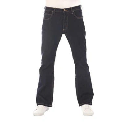 Afbeelding van Lee Heren Jeans Broeken Denver bootcut Fit Blauw 34W / 36L Volwassenen Denim Jeansbroek