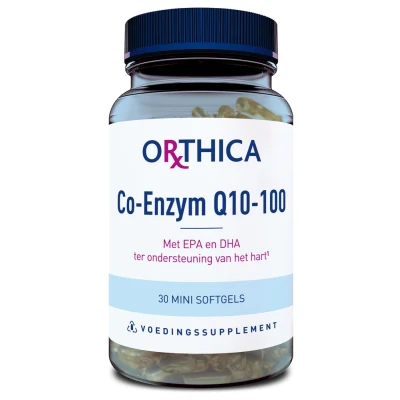 Afbeelding van Orthica Co Enzym Q10 100 Softgels