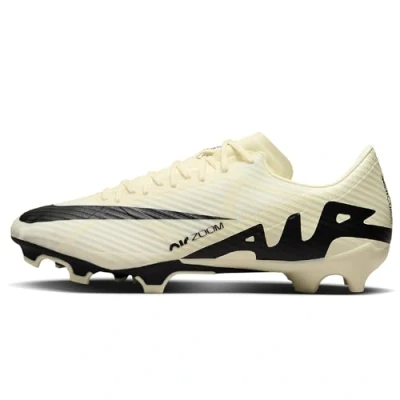Afbeelding van Nike Performance Mercurial Vapor 15 Academy FG/MG Voetbalschoenen met kunststof noppen, Heren, Maat: 42.5, Lemonade/black Textiel/ synthetisch