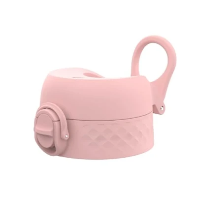 Afbeelding van ION8 OneTouch 2.0 lekvrij deksel voor drinkflessen 750 ml, 920 1000 1200 vervanging, groot, kunststof, rozenkwarts