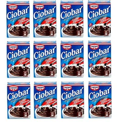 Afbeelding van Cameo Ciobar Gusto Fondente 6 pack (6 x 5 stuks) donkere warme chocolade 690 g