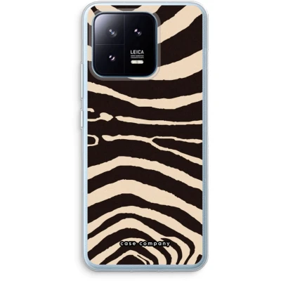 Afbeelding van Case Company® hoesje geschikt voor Xiaomi 13 Pro Arizona Zebra Soft Cover Telefoonhoesje Bescherming aan alle Kanten en Schermrand