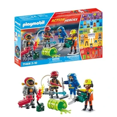 Image de Playmobil Action Heroes 71468 My Figures Métiers à risque