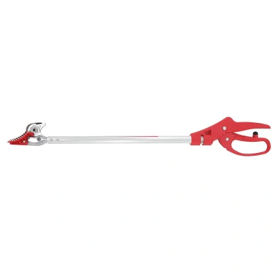 Afbeelding van ARS Langarm Rozenpresenteerschaar Lichtgewicht Aluminium Steel Gehard Verchroomd Staal Roteerbaar Handvat 617 mm Rood