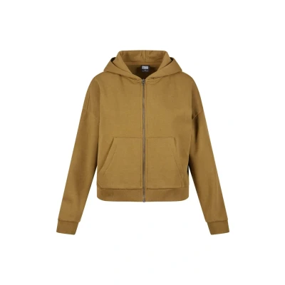 Afbeelding van Urban Classics BOXY Sweater met rits, Dames, Maat: Large, Summerolive