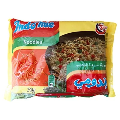 Image de Indomie 40 x 70 g Instant Noodles Chicken / nouilles instantanées poulet