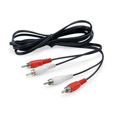 Afbeelding van Equip 147094 audiokabel, 2,5 m, 2 x RCA stekker naar stereo stekker, zwart