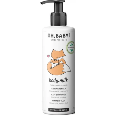 Afbeelding van Oh, baby! biologische body en face milk 250 ml vegan