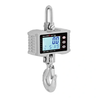 Afbeelding van Steinberg Kraanweegschaal 1.000 kg / 0,5 LCD Aluminium