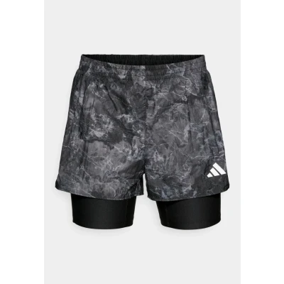 Afbeelding van adidas Performance 2in1 short, Dames, Maat: XS, Grey four/black