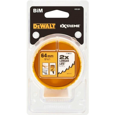 Image de DEWALT DT90324 QZ scie cloche Extreme bi metal Ø64mm profondeur de coupe 40mm