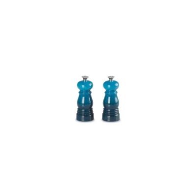 Afbeelding van Le Creuset Set Van 2 Molens In Deep Teal 11cm 20gr