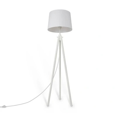 Afbeelding van Maytoni Vloerlamp Calvin Wit Ø44