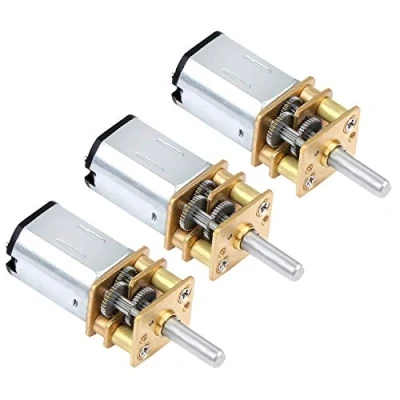 Afbeelding van WiMas 3 STKS DC V 15 RPM Micro Motor Snelheidsreductie Mini Transmissie Box met 2 Terminals voor RC Auto Robot Model DIY Speelgoed