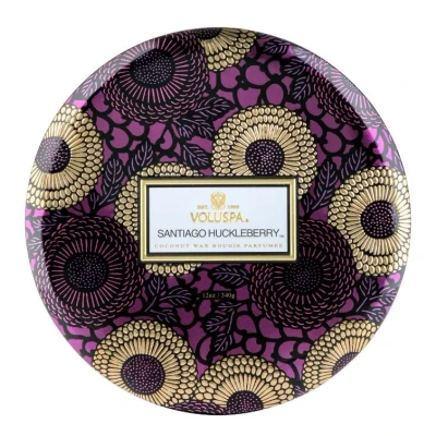 Afbeelding van Voluspa Geurkaars Japonica Collection Santiago Huckleberry 3 Wick Tin Candle