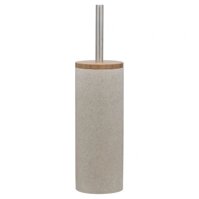 Afbeelding van Sealskin Grace Toiletborstel met houder Polyresin Zand