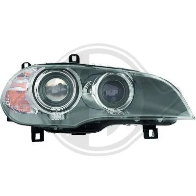 Afbeelding van DIEDERICHS 1291182 Koplampen rechts D1S Bi Xenon Zonder toebehoren Met regelmotor voor LWR BMW: X5