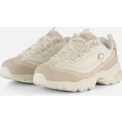 Afbeelding van Skechers D&#039;Lites Cold Days Dames Sneakers Crème Maat 41
