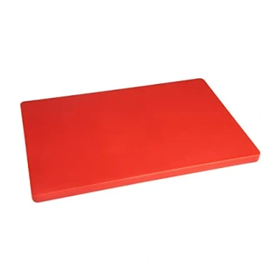 Afbeelding van Hygiplas LDPE extra dikke snijplank rood 600x450x20mm