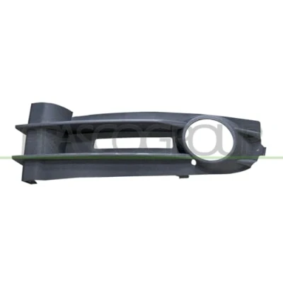 Afbeelding van PRASCO VG9042124 Bumper Grill met gat(en) voor mistlampen Links VOLKSWAGEN: Caddy 3