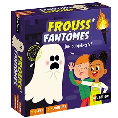 Afbeelding van Nathan Frouss&#039;Geesten gezelschapsspel voor kinderen vanaf 4 jaar 2 tot spelers, meerkleurig 31306