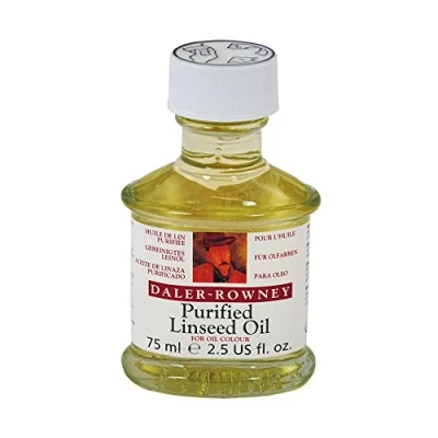 Afbeelding van Daler Rowney 114007014 Lijnolie gereinigd, 75 ml