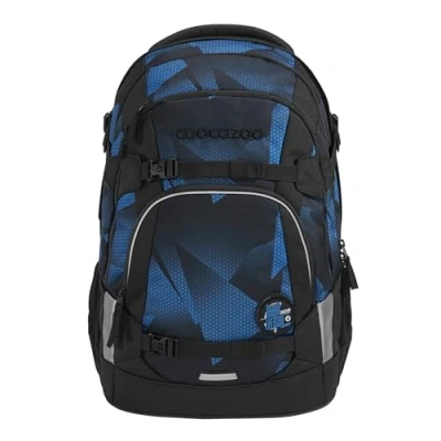 Afbeelding van Coocazoo MATE Schoolrugzak, ergonomisch en verstelbaar, hoogte taille, met borstband buikriem, licht personaliseerbaar, vanaf de 3e klas, Electric Ice, één maat