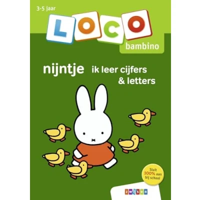 Afbeelding van Loco bambino nijntje ik leer cijfers &amp; letters