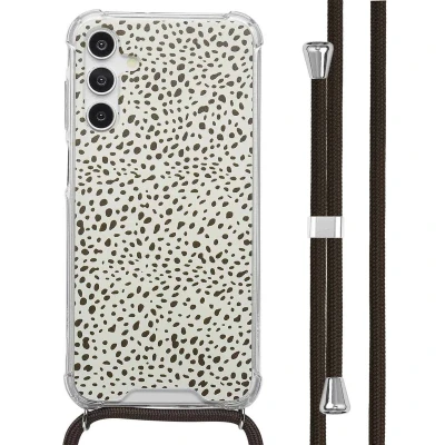 Afbeelding van imoshion Design hoesje met koord voor de Samsung Galaxy A15 (5G) Desert Dots