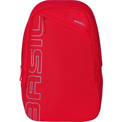 Afbeelding van Fietsrugzak Basil Flex 17 liter 33 x 52 cm signaal rood