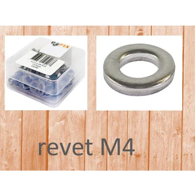 Afbeelding van Bofix Sluitring M4 verzinkt (250 stuks)